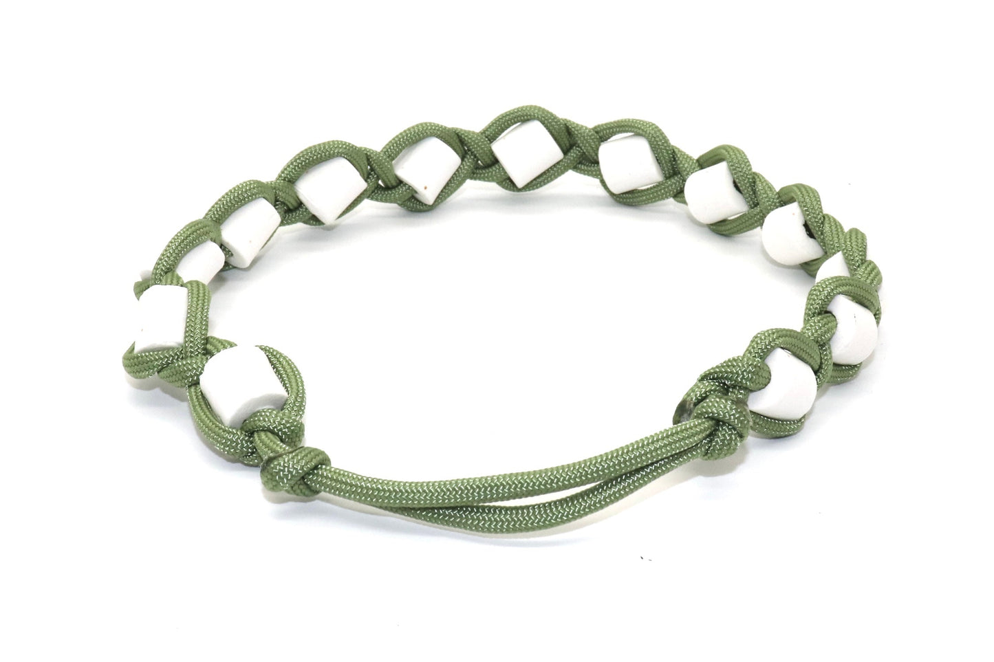 Halsband EM-Keramikpipes grün