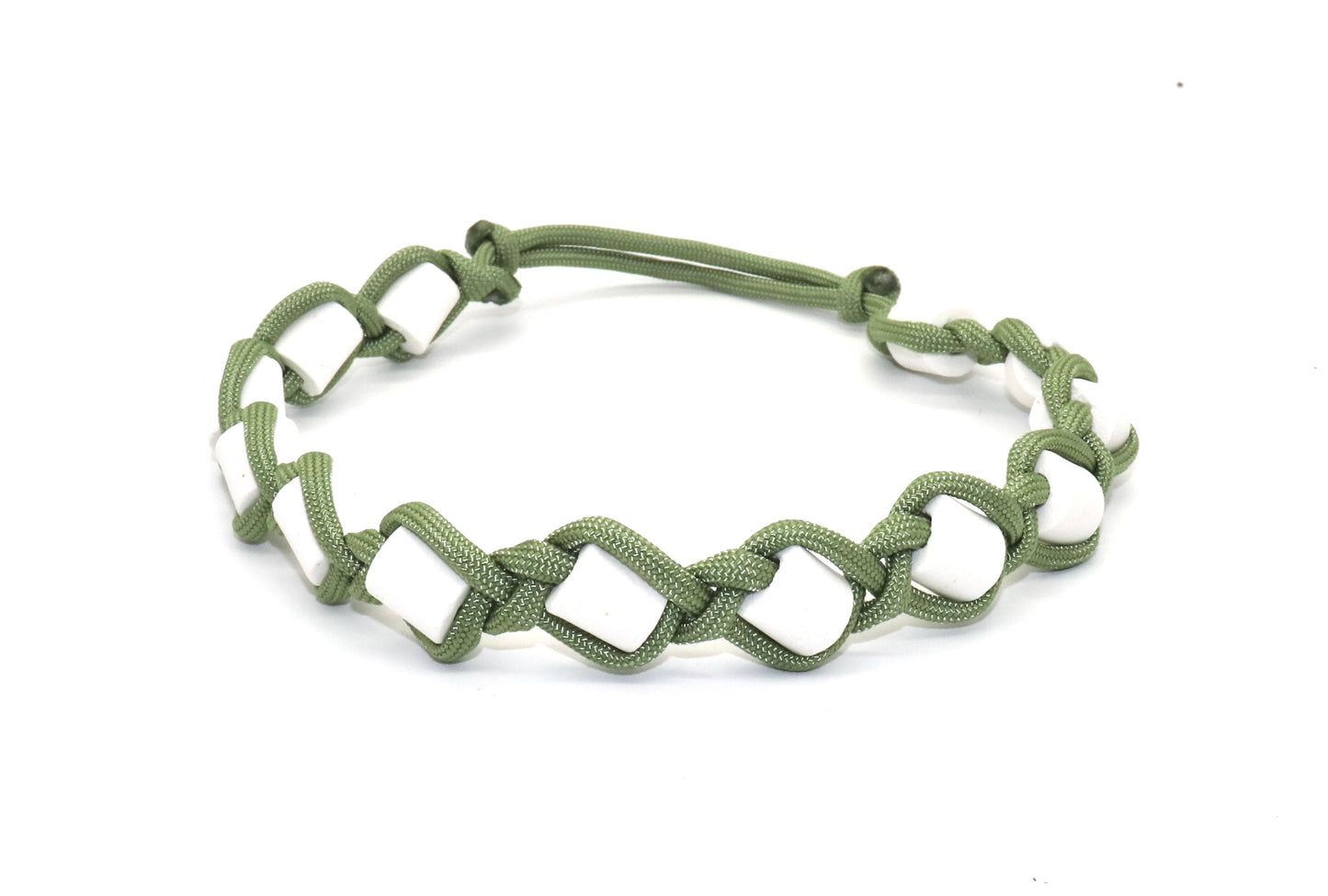 Halsband EM-Keramikpipes grün