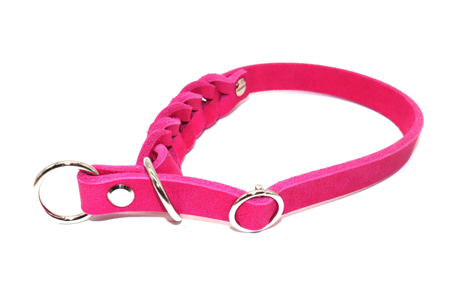 Halsband Flechtstück Zugstopp