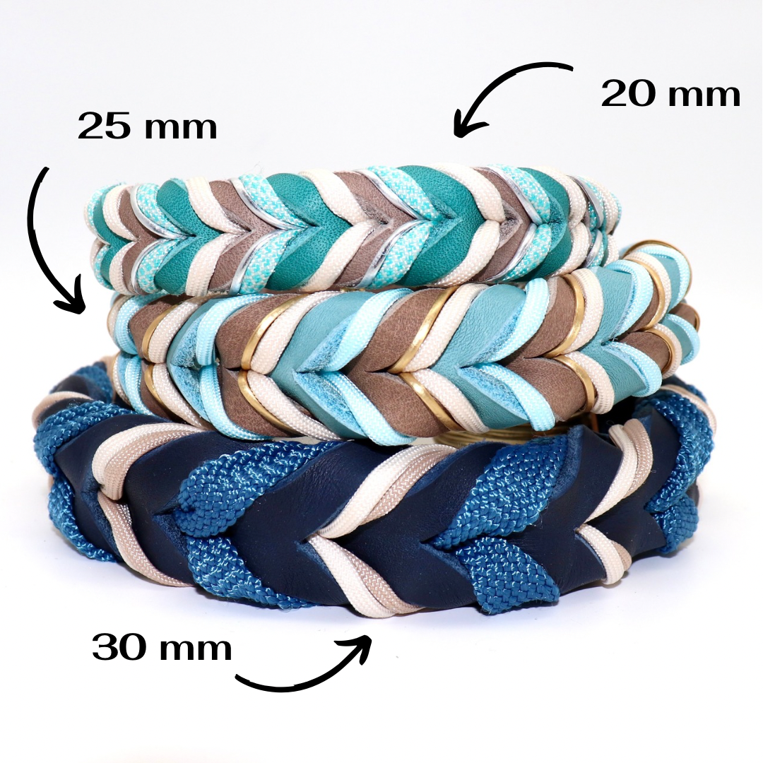 Halsbandgrößen Leder