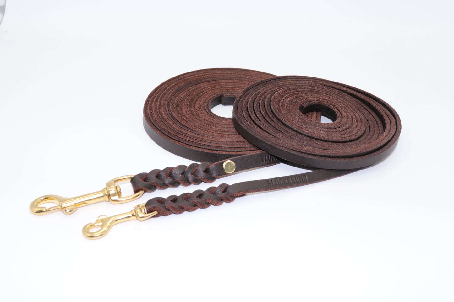 Schleppleine Leder - 10 mm