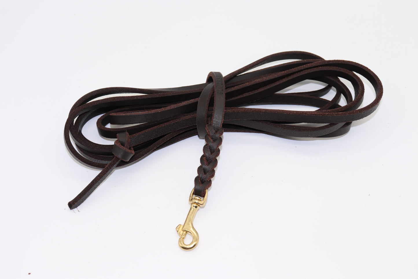 Schleppleine Leder - 10 mm