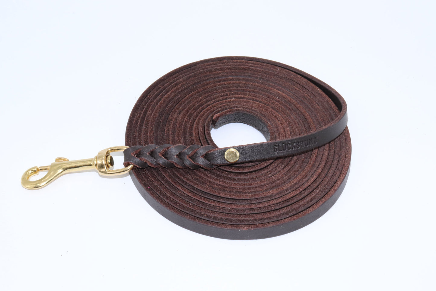 Schleppleine Leder - 10 mm