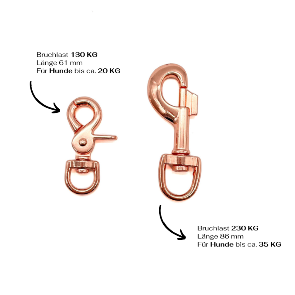 Karabiner Auswahl Rosé inkl. Bruchlast