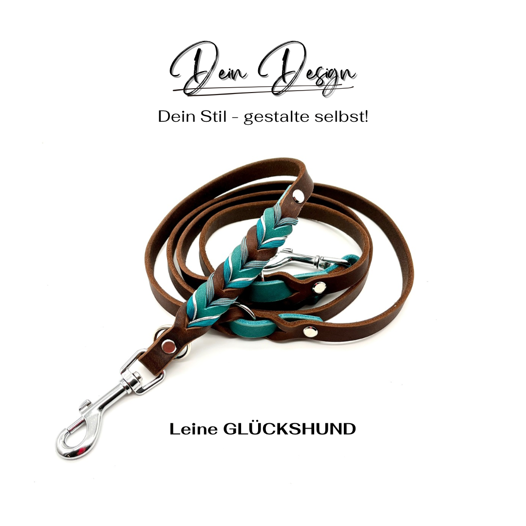 Konfigurator Lederleine GLÜCKSHUND