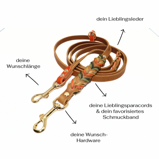 Hundeleine Leder konfigurieren WILDFANG