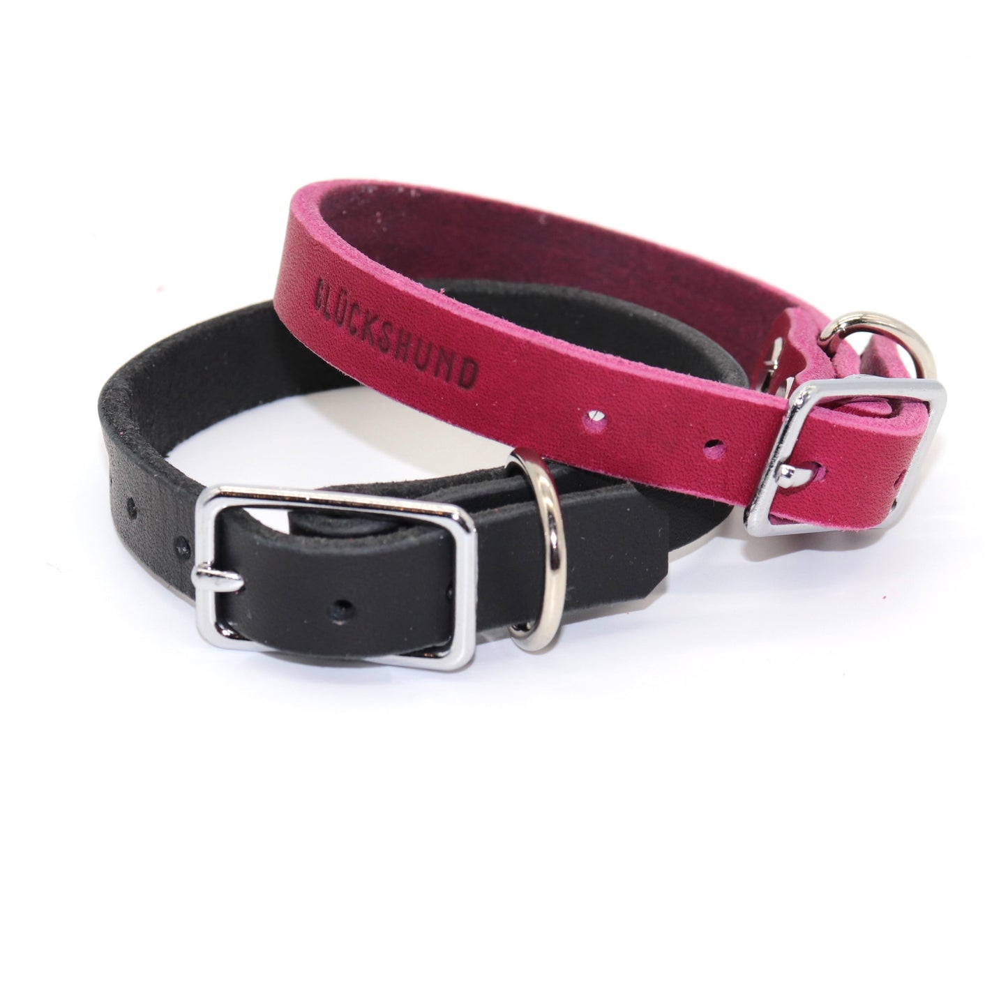 Lederhalsband in Wunschfarbe