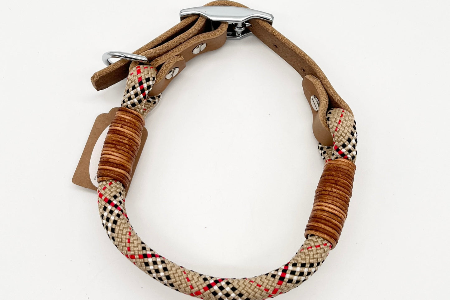 Hundehalsband Sofortkauf Tau Tartan Beige
