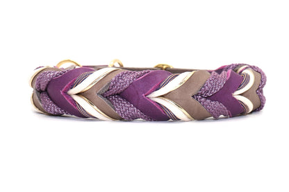 Hundehalsband Leder Taupe