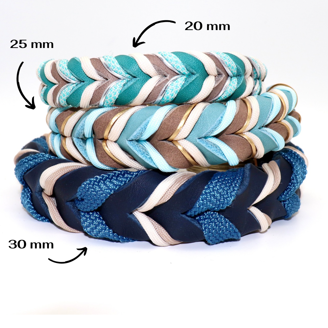 Hundehalsband Breiten