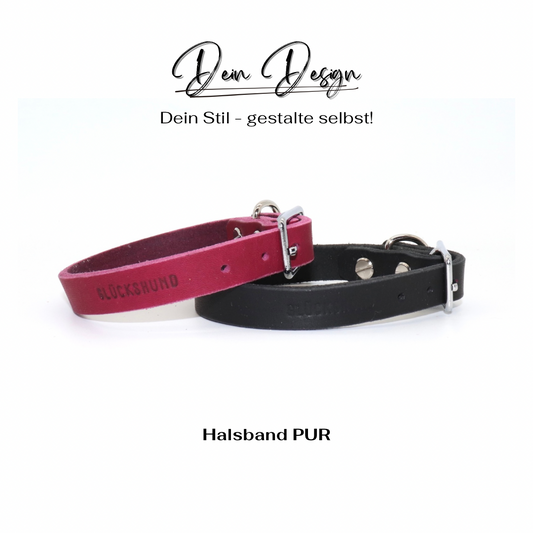 Lederhalsbandkonfigurator PUR