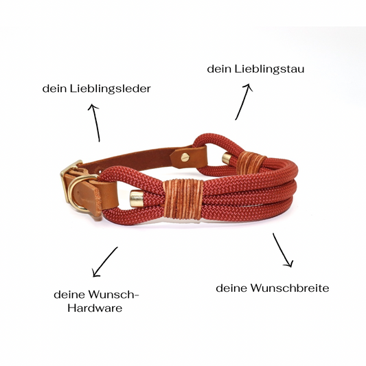 Hundehalsband Tau Halsbandkonfigurator TAUWERK