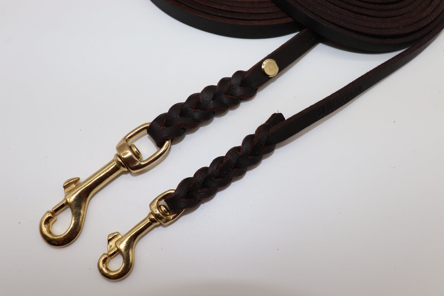 Schleppleine Leder - 10 mm