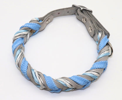 geflochtenens  Fettlederhalsband winterlich