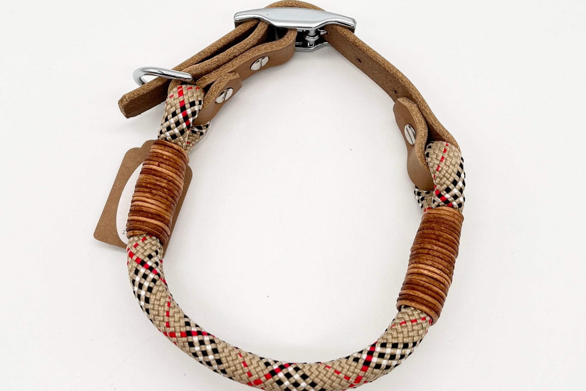 Hundehalsband Sofortkauf Tau Tartan Beige