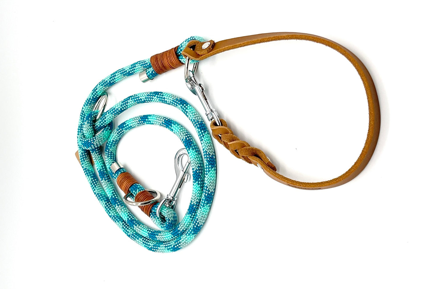 Tauleine Smaragd Petrol Türkis Hundeleine PPM Seil Hundeleineseil