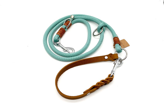 Tauleine türkis Hundeleine PPM Seil Hundeleineseil